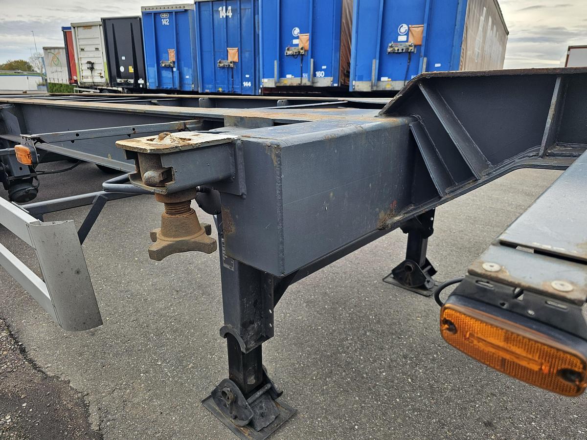 Gebruikt 2000 GROENEWEGEN 45.08 CC-16-27 |BPW DRUM | APK 12-12 2025 |. DUTCH TRAILER.| ALU RIMS.