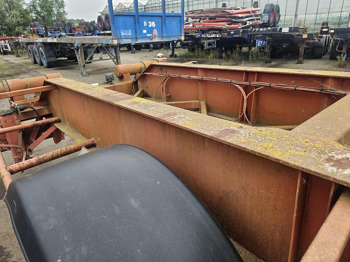 Gebruikt 1998 LAG O 3-39/ 40 foot tipper chassis/ steel/ saf drum./ no tipper cilinder / electric tipper.