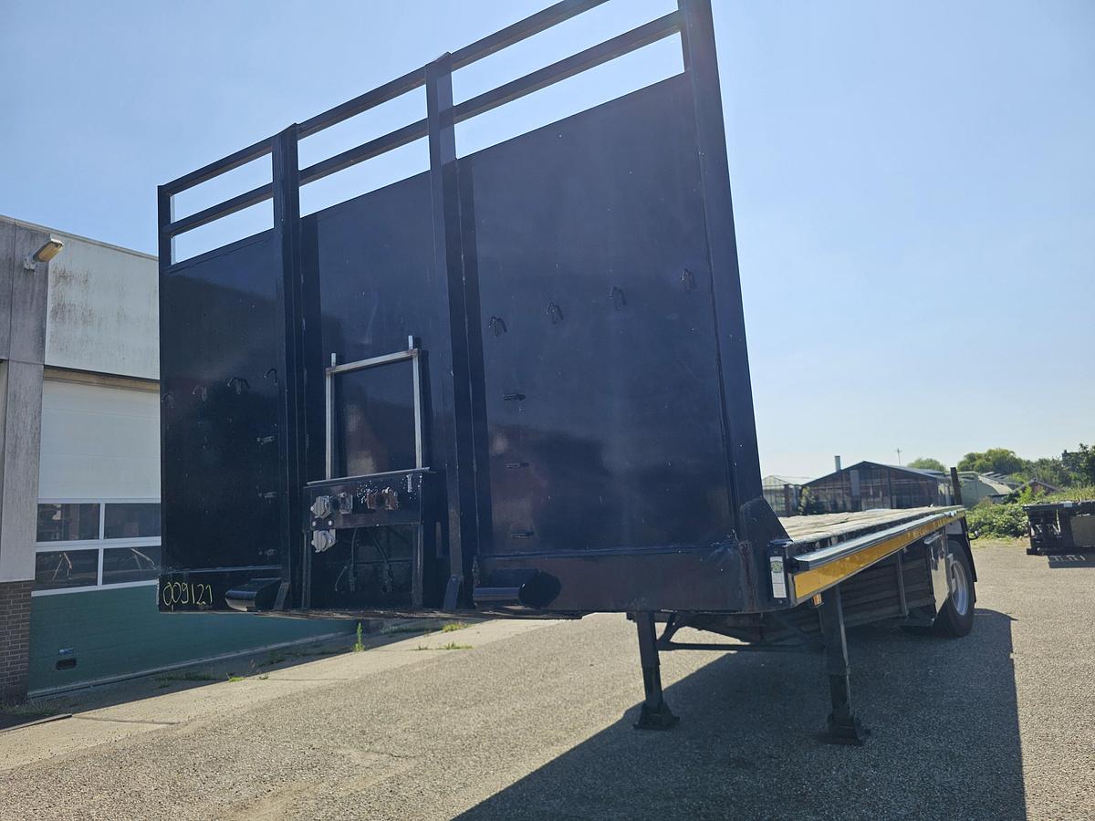 Used 1990 CONTAR B 1010 LDS| STEERING AXLE| BPW DRUM | HOLLAND TRAILER .