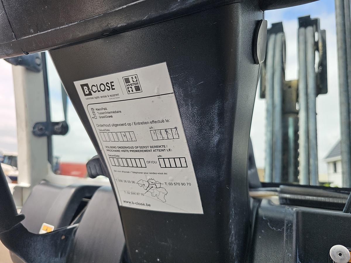 Used 2013 HYSTER H5.5 FT | FORKLIFT| 5.5 TON |60.50 MM HIGH TRIPLE MAST | 8520 KG WEIGHT.