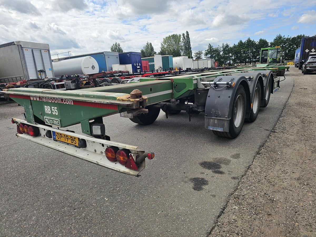Gebruikt 2016 D-TEC FLEXITRAILER /all connections / 3 x extendible/apk,tuv/ 18-01-2027