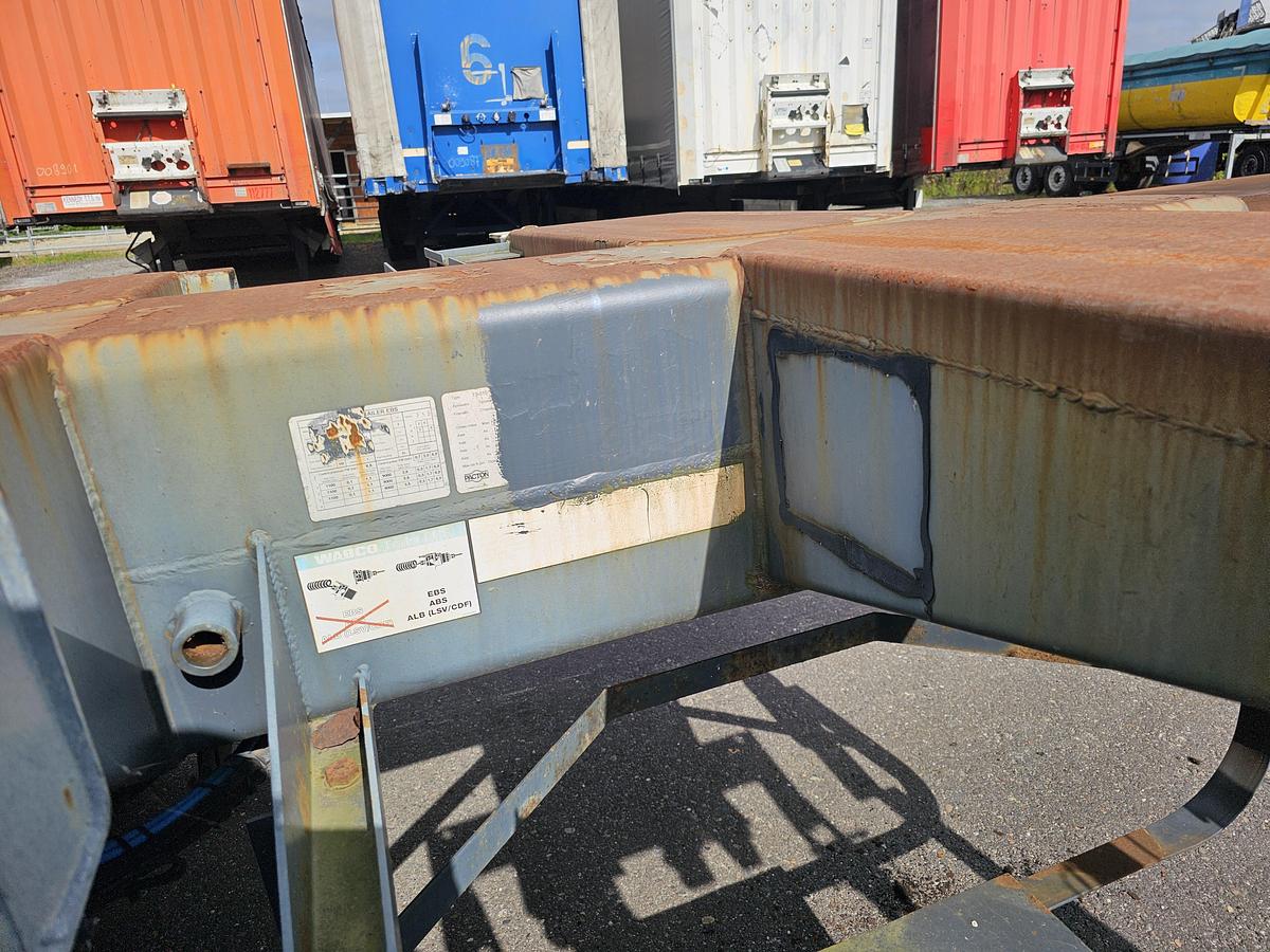 Used 2007 PACTON 3 AXLE MULTI  YARD CHASSIS | 3 X EXTENDIBLE | BPW DRUM | NO DOCUMENTS.