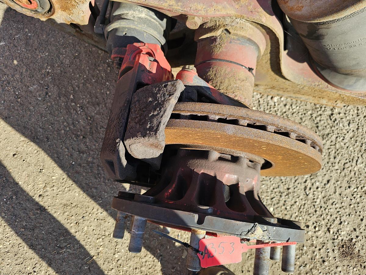 Gebruikt 2007 SAF SKRB9019WI / TRAILAXLE DISC.