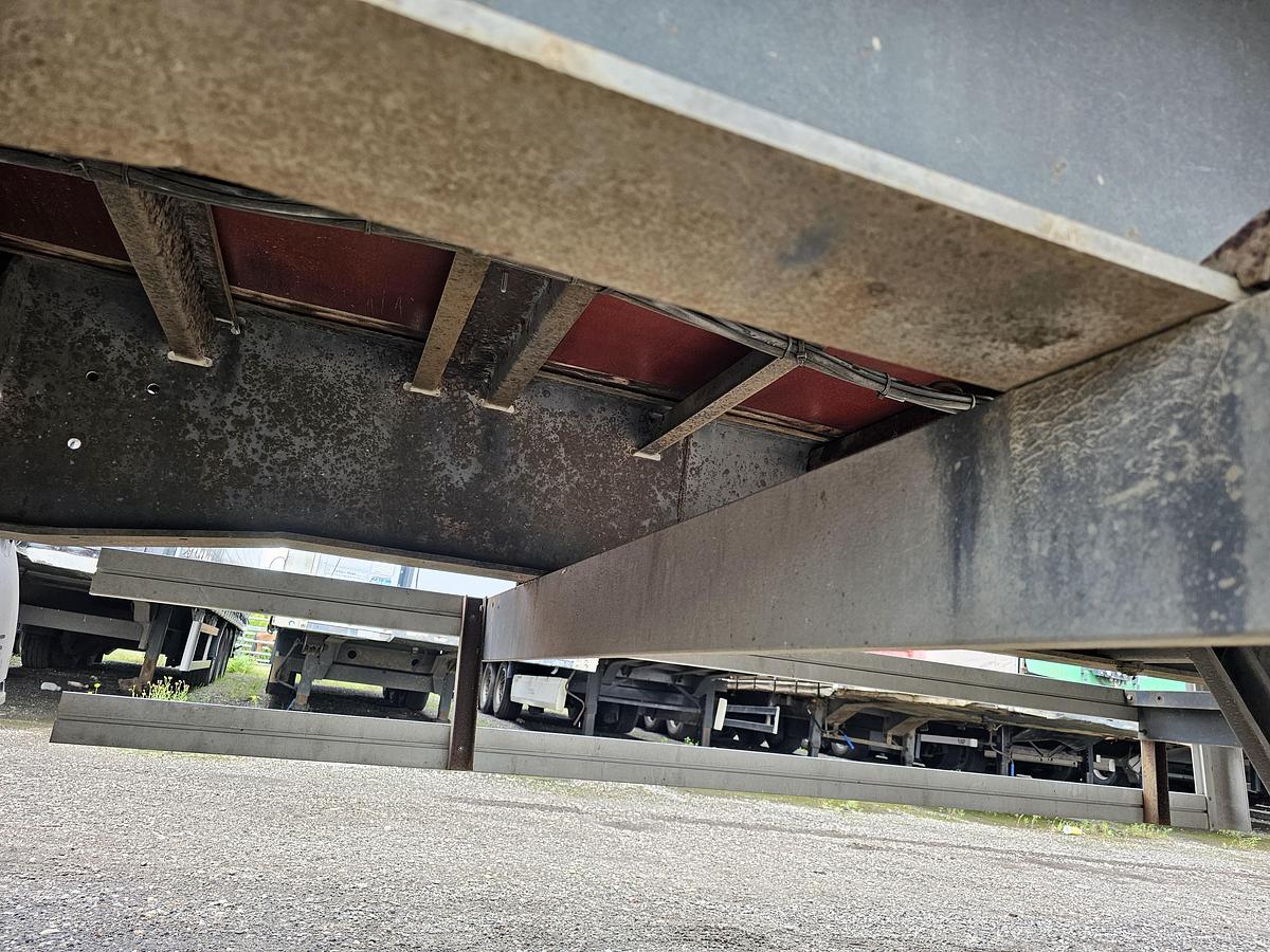 Used 2008 KÖGEL 3 AXLE FLATBED | BPW DRUM