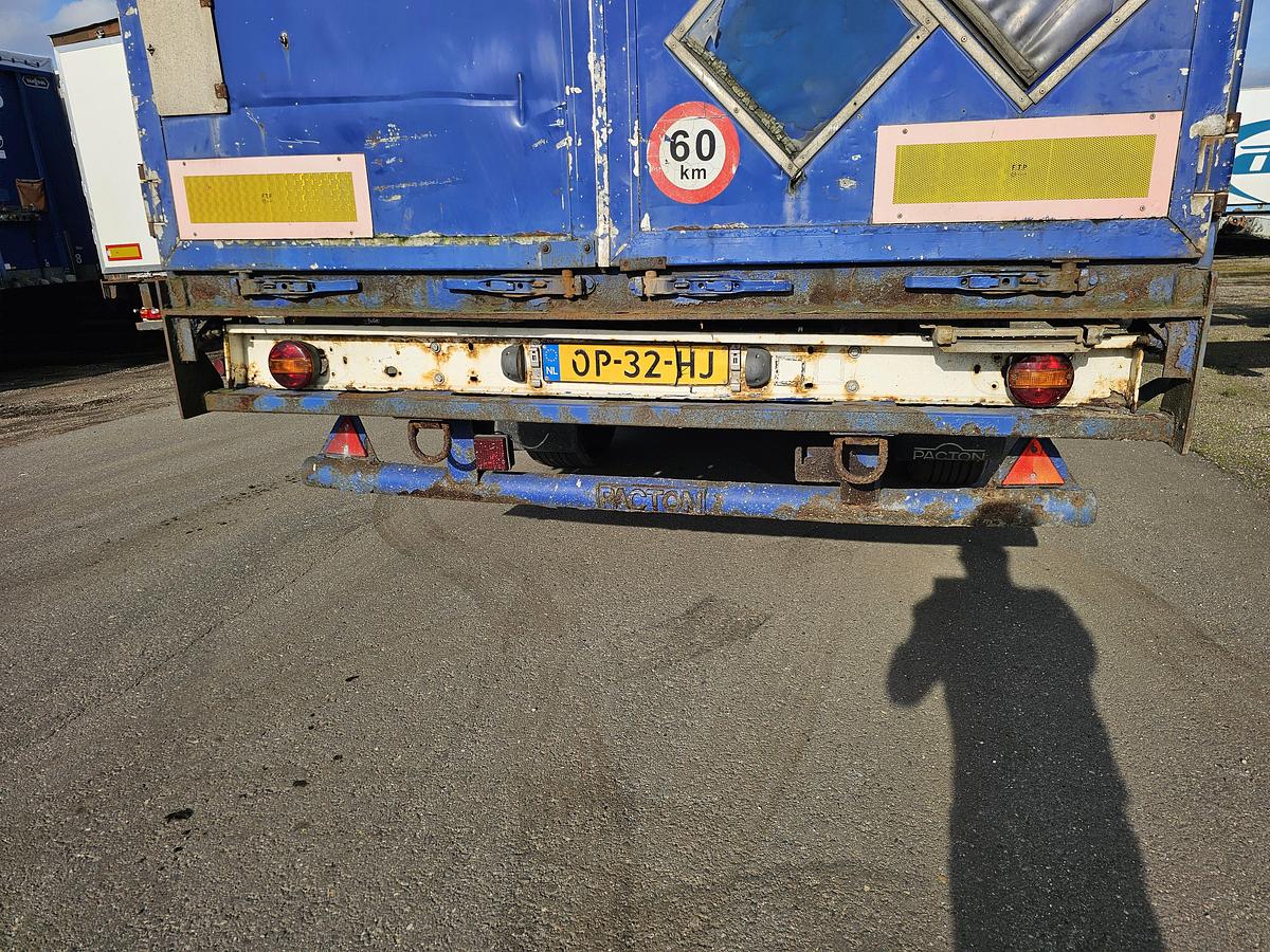 Gebruikt 2007 PACTON TXD339 |BPW DRUM| ALUMINIUM SIDES| APK / TUV 16-10-2026.
