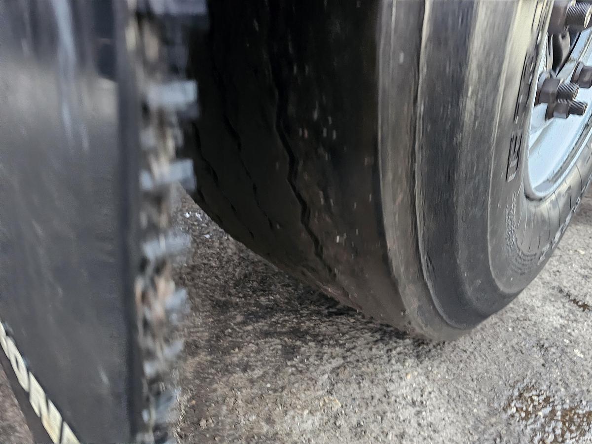 Gebruikt 2015 KRONE SZ| 2 AXLE CITY TRAILER | STEERING AXLE. BPW DISC. LOADING LIFT. TUV BELGIUM 18-06-2026