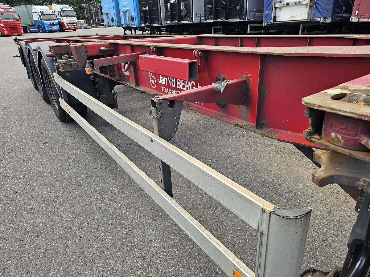 Used 2006 HAPPY TRAILER OZC 42-327 |40 FOOT HIGHCUBE CHASSIS| SAF DISC| APK /TUV | 30-09-2025