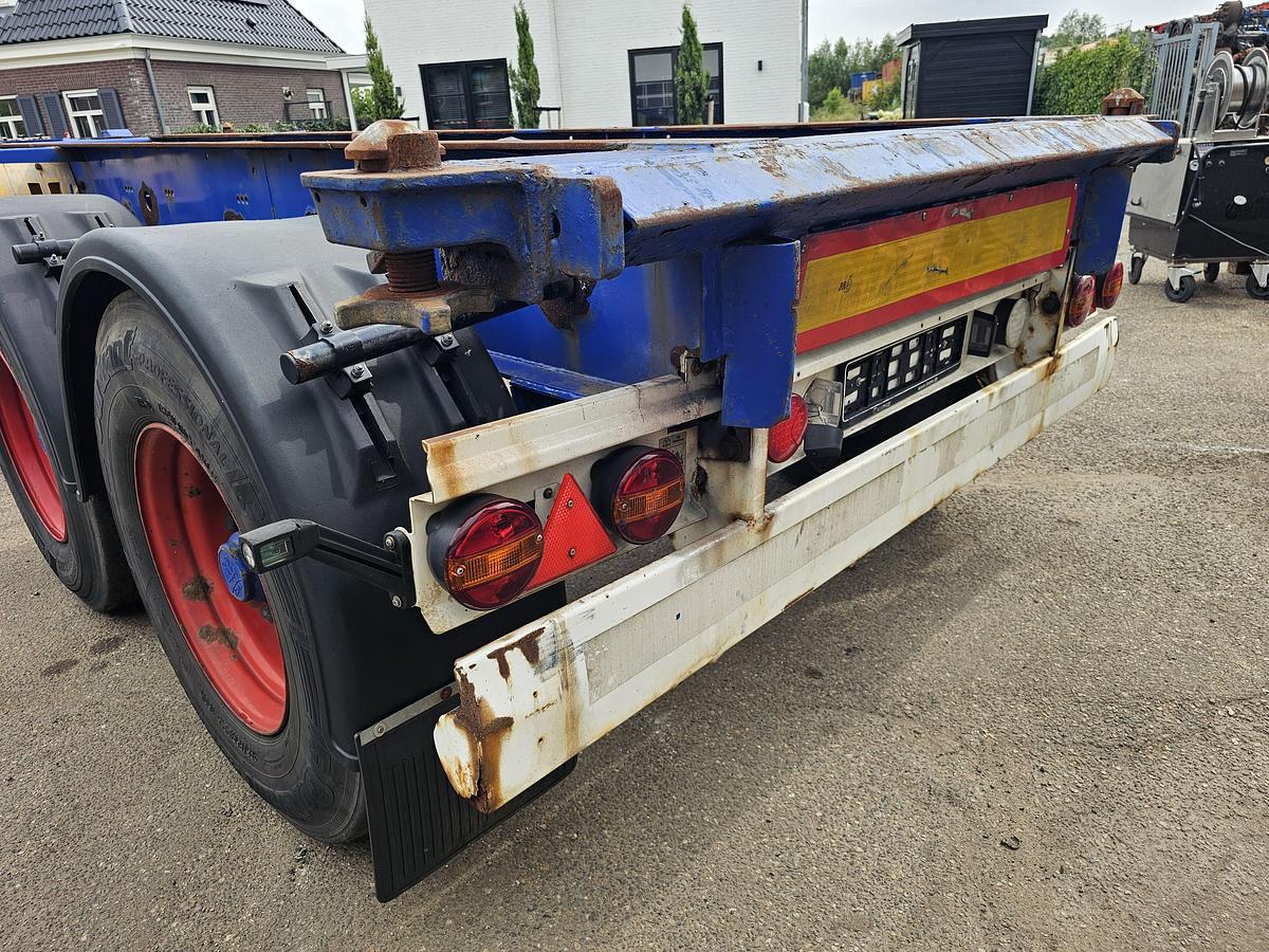 Used 2009 KRONE ATL 20 20 FOOT | STEEL SUSPENSION| BPW DRUM.