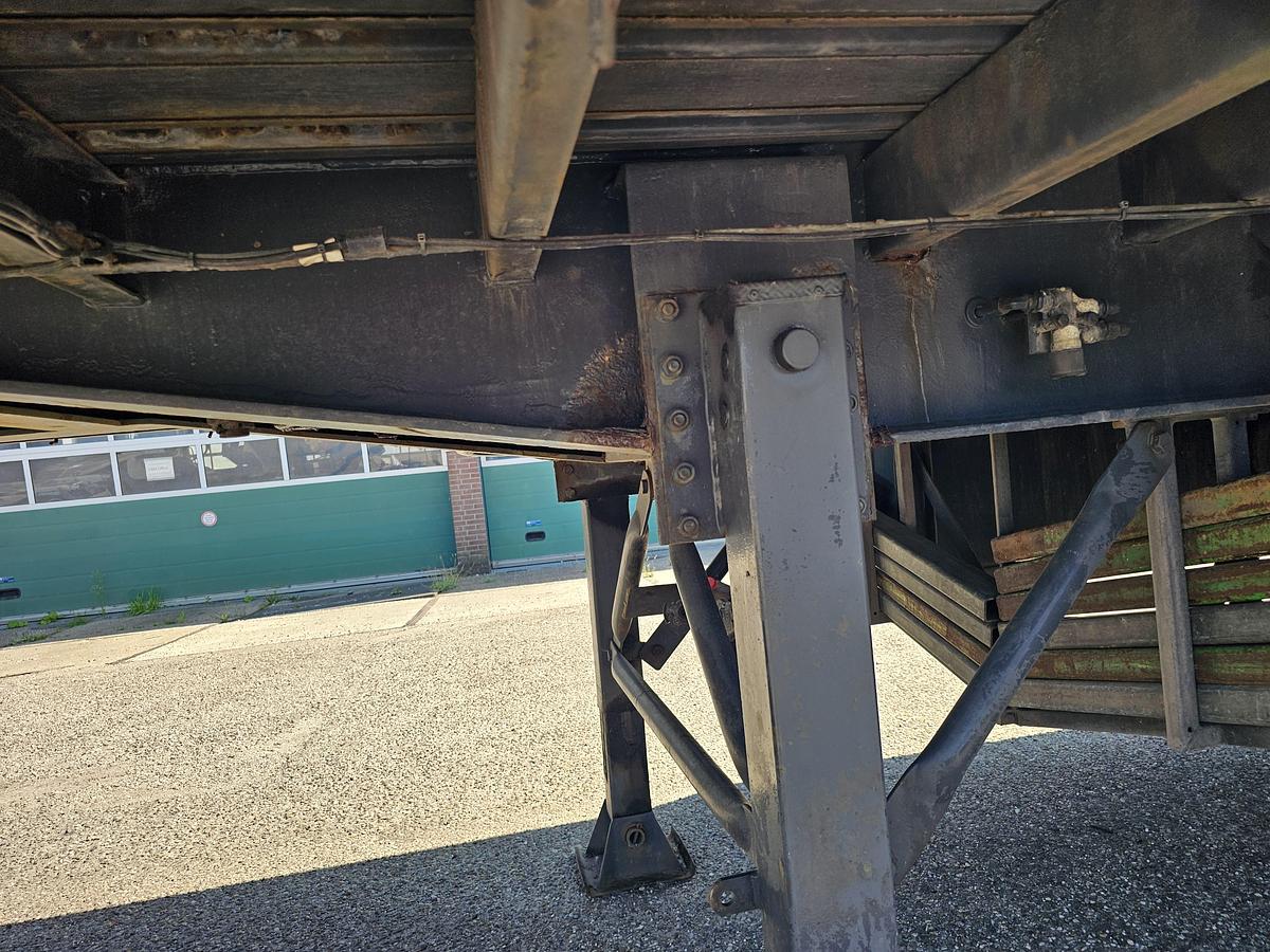 Used 1990 CONTAR B 1010 LDS| STEERING AXLE| BPW DRUM | HOLLAND TRAILER .