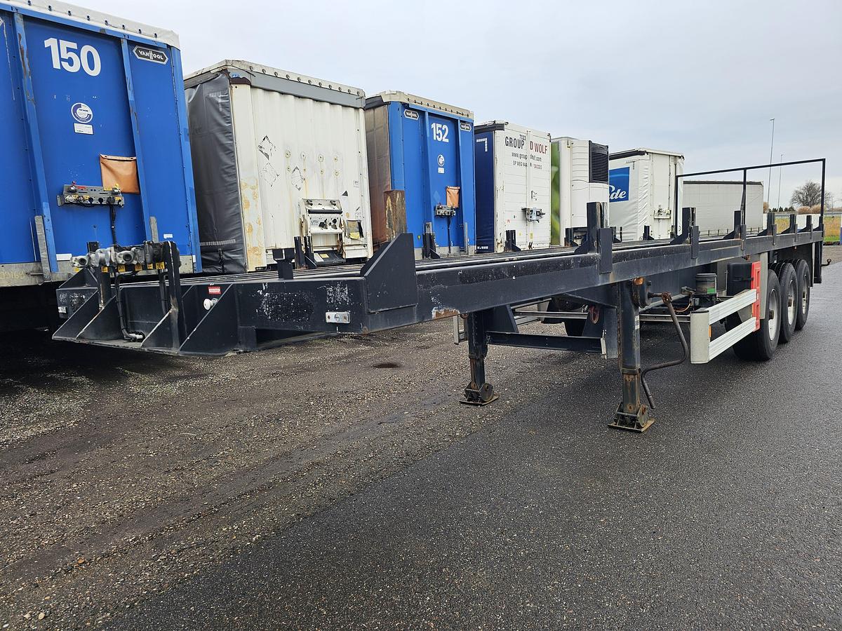 Gebruikt 2003 VAN HOOL 3B1096| FOR GAS BOTTELS| CHASSIS LIKE NEW| APK\TUV 04-10-2026. 11 MTR LONG.