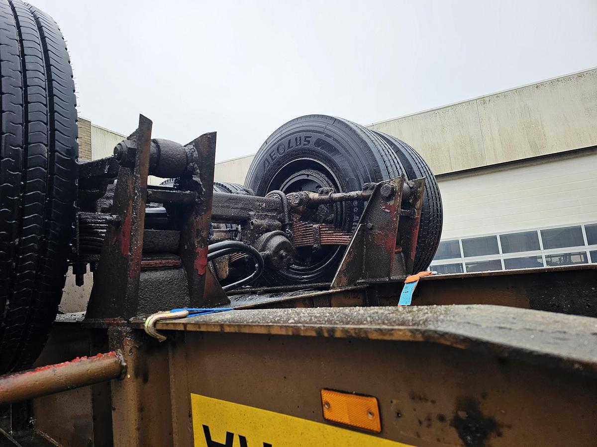 Gebruikt 1974 PACTON 2126 C-2 | 20 FOOT CONTAINER CHASSIS | BLADGEVEERD| BPW DRUM.