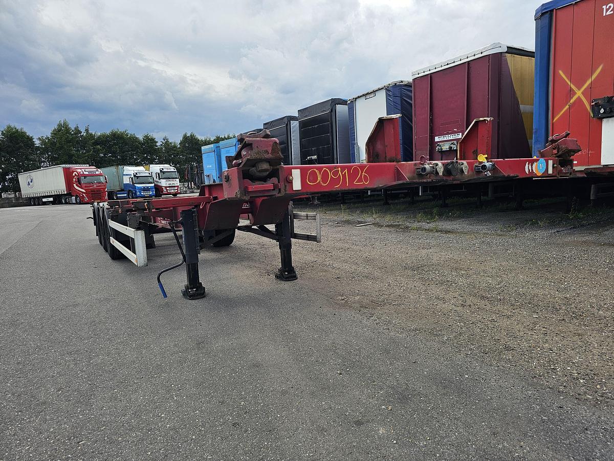 Used 2006 HAPPY TRAILER OZC 42-327 |40 FOOT HIGHCUBE CHASSIS| SAF DISC| APK /TUV | 30-09-2025