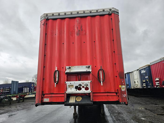 Used 2005 Krone Sd 27 3 axle curtainsider |Saf disc |Belgium Tuv 09-08-2024.