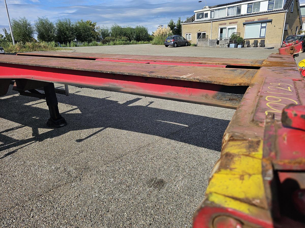 Used 2005 FREUHAUF OCCZ 42-327 A| 40 FT HIGHCUBE| 2 X 20 FOOT 20 FOOT MIDDLE  | SAF DISC.| DUTCH TRAILER.