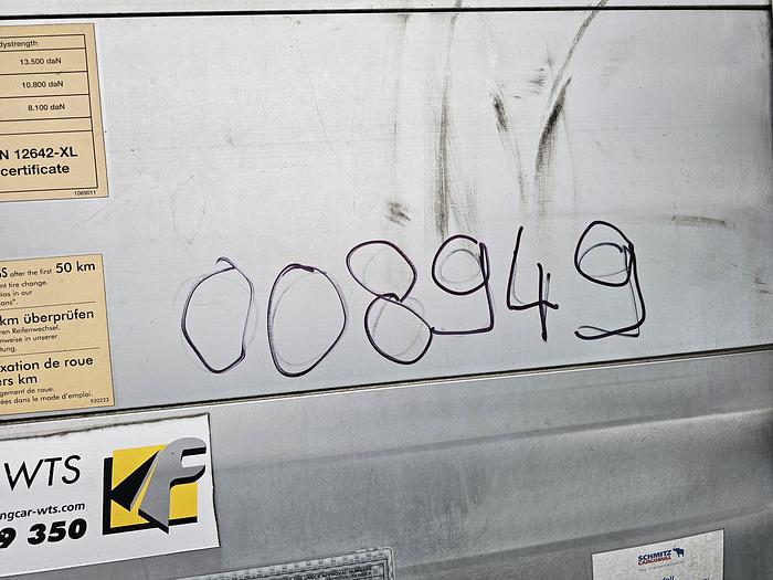 Used 2015 SCHMITZ CARGOBULL SCB.S3T | SAF DISC | GALVANISED CHASSIS .