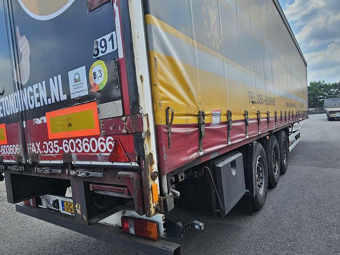 Used 2002 Van Hool 3 axle curtainsider| Saf intradisc