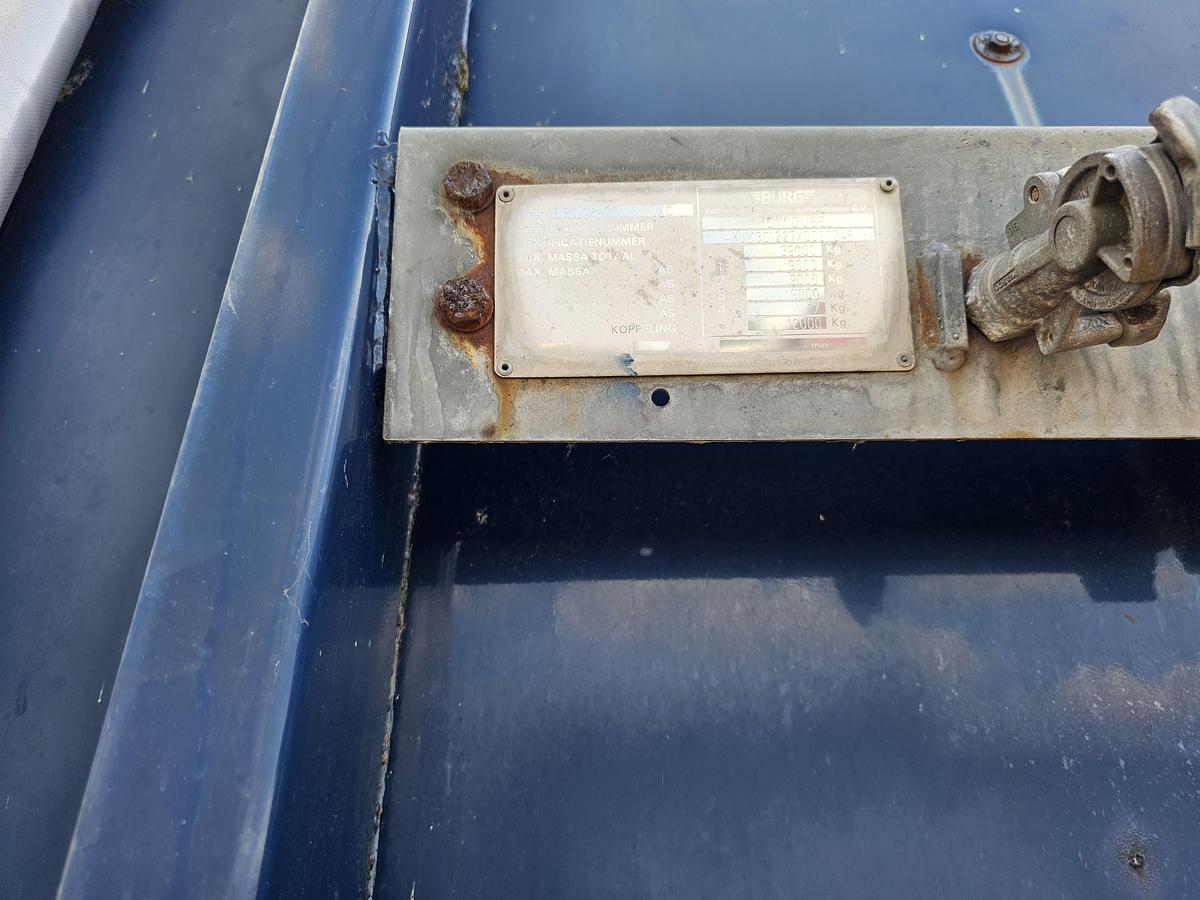 Used 1999 Burg BPO 12-27 SRNXC| COIL | ROR DRUM. DUTCH TRAILER| APK TUV 22-10-2025