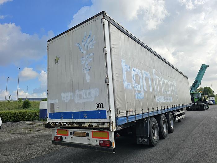 Used 2008 Pacton T3 011 | 3 AXLE CURTAINSIDER | SAF drum.