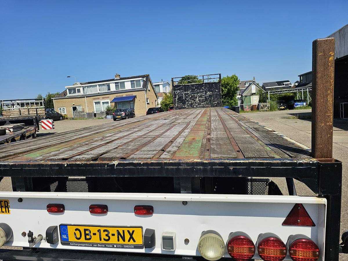 Used 1990 CONTAR B 1010 LDS| STEERING AXLE| BPW DRUM | HOLLAND TRAILER .