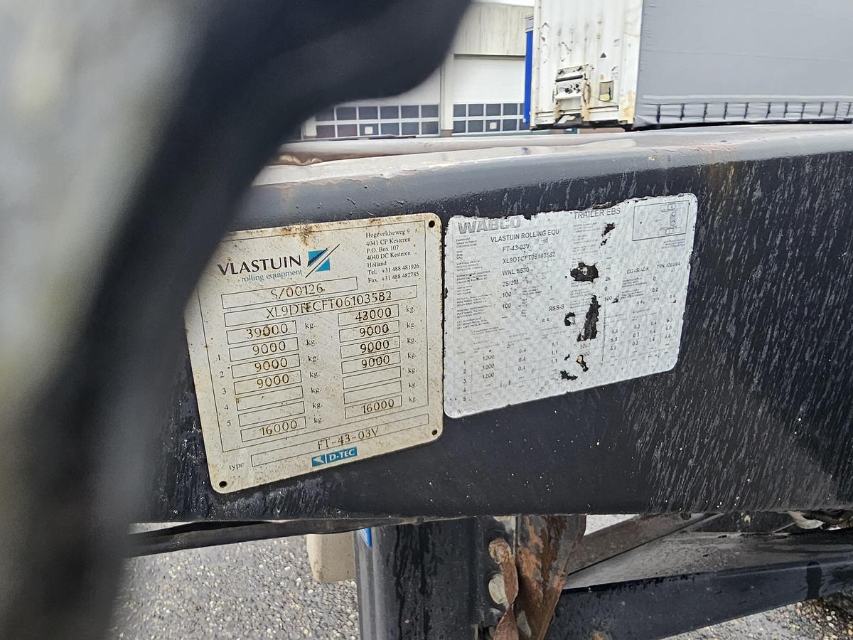 Gebruikt 2006 D-TEC FT-43-03V | Multi chassis all connections | bpw drum