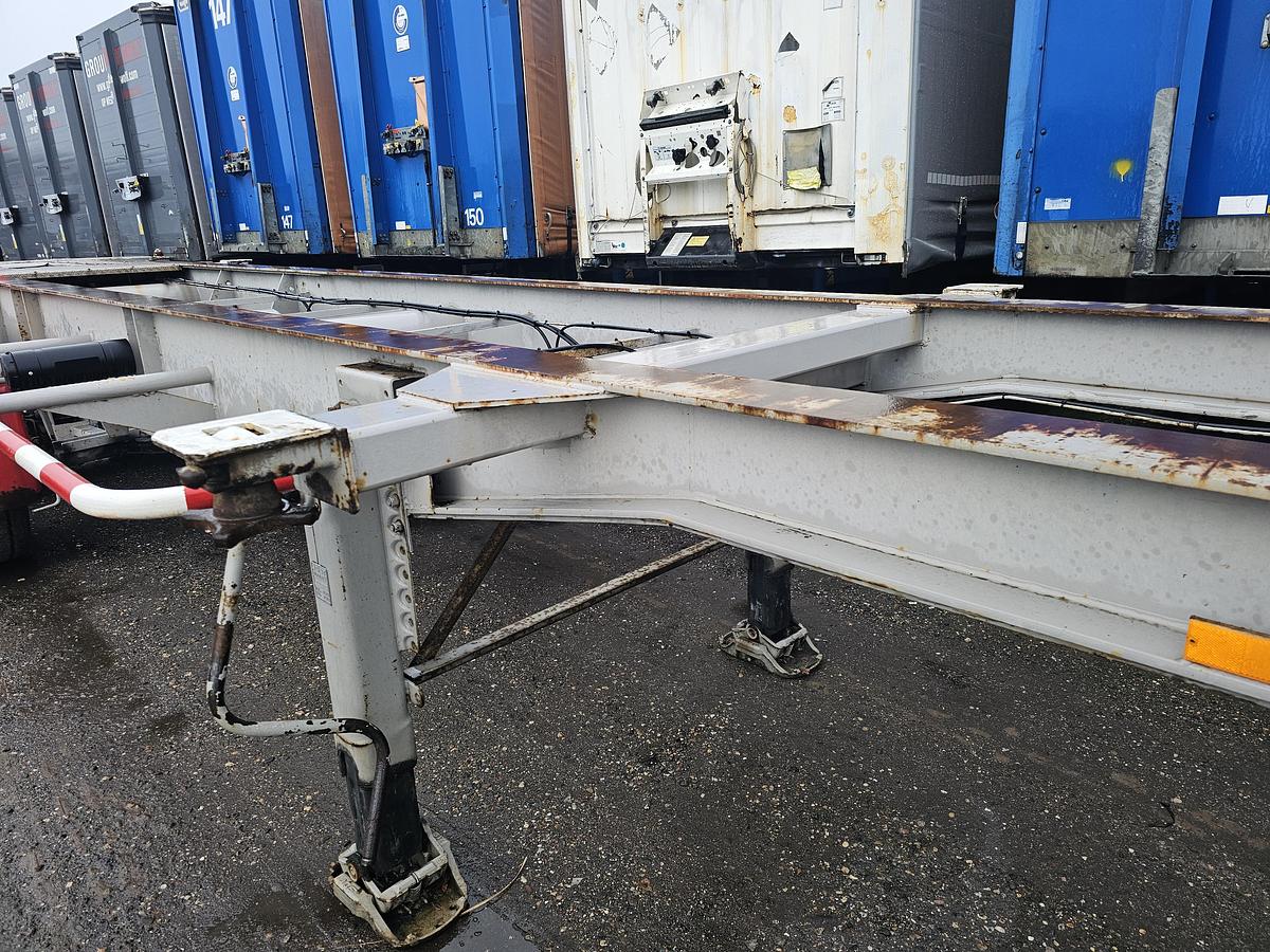 Gebruikt 1984 PACTON 3139 C-3 K | 30 FOOT | STEEL SUSPENSION | BPW DRUM.