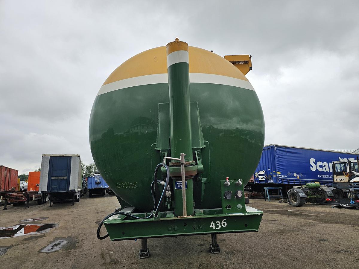 Used 2008 FELDBINDER KIP 63.3 |ALUMINIUM TIPPER | 6500 KG| 63 M3 | SAF DISC.