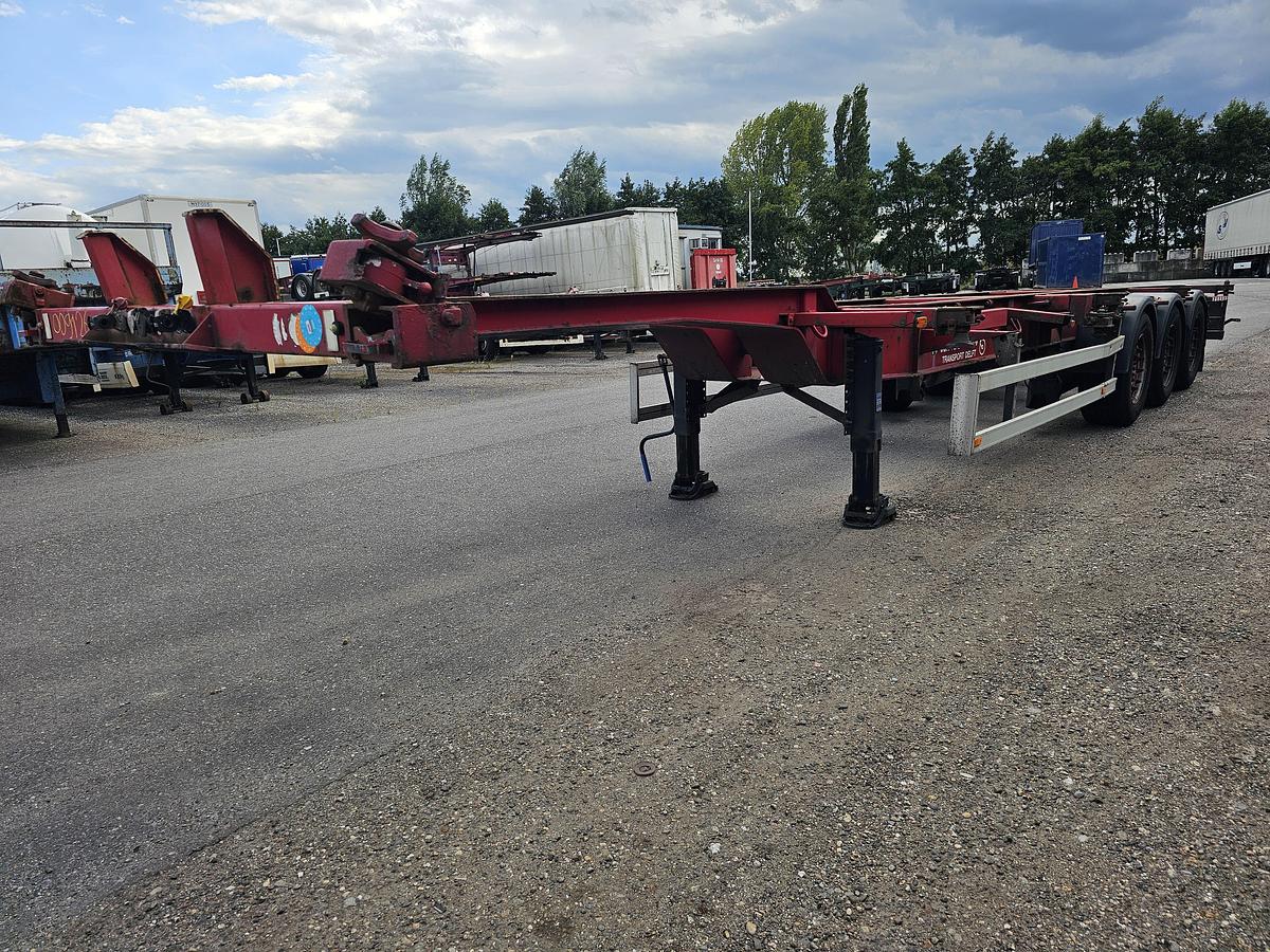 Used 2006 HAPPY TRAILER OZC 42-327 |40 FOOT HIGHCUBE CHASSIS| SAF DISC| APK /TUV | 30-09-2025