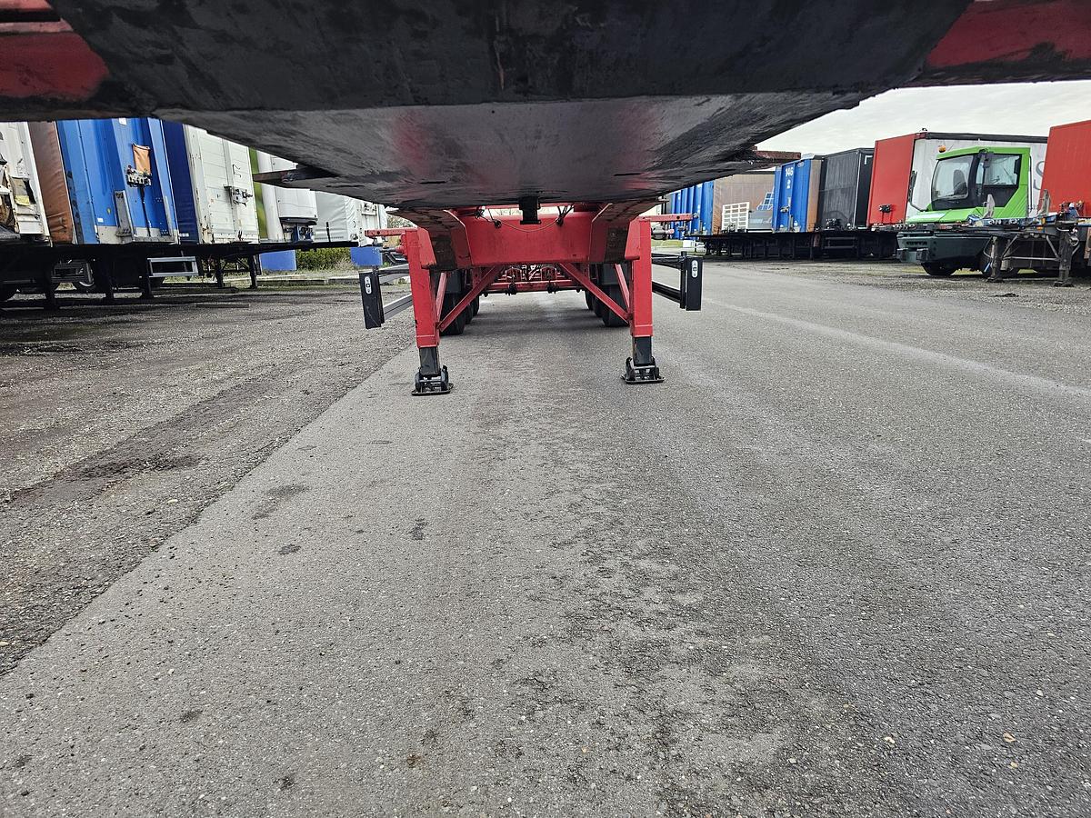 Gebruikt 2003 GROENEWEGEN 45 CC-16-27 TUN | 45 ft 40 ft 2 x 20 fFT | dutch chassis OH-08-JB | bpw drum.