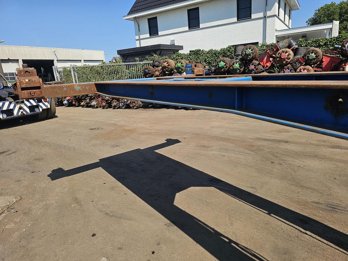 Gebruikt 2001 HRD NT CON.40 foot extendible chassis 2 x 20 foot / landbouw kenteken / geen apk nodig.