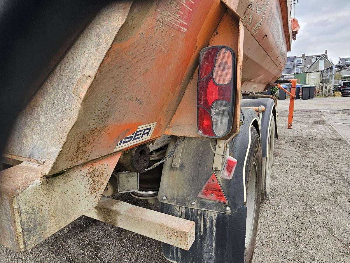 Gebruikt 2002 ROBUSTE KAISER. S3302G37 | TIPPER| STEEL CHASSIS STEEL BOX|SAF DRUM.