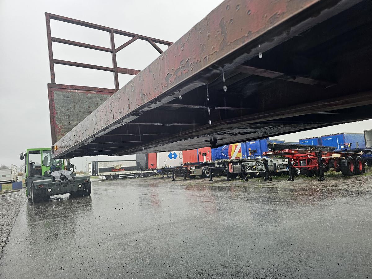 Used 1988 RENDERS ROC 12-27 N14 HEAVY DUTY 3 AXLE SEMITRAILER STEEL FLOOR.| SAF DRUM