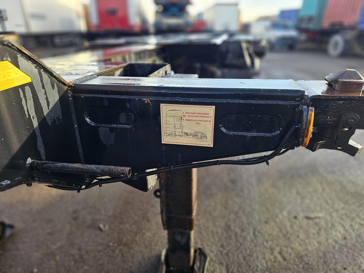 Gebruikt 2018 OZGUL GA08XS1 | 2 X EXTENDIBLE CHASSIS | GERMAN TRAILER|  SAF DISC.| 3 PIECES.