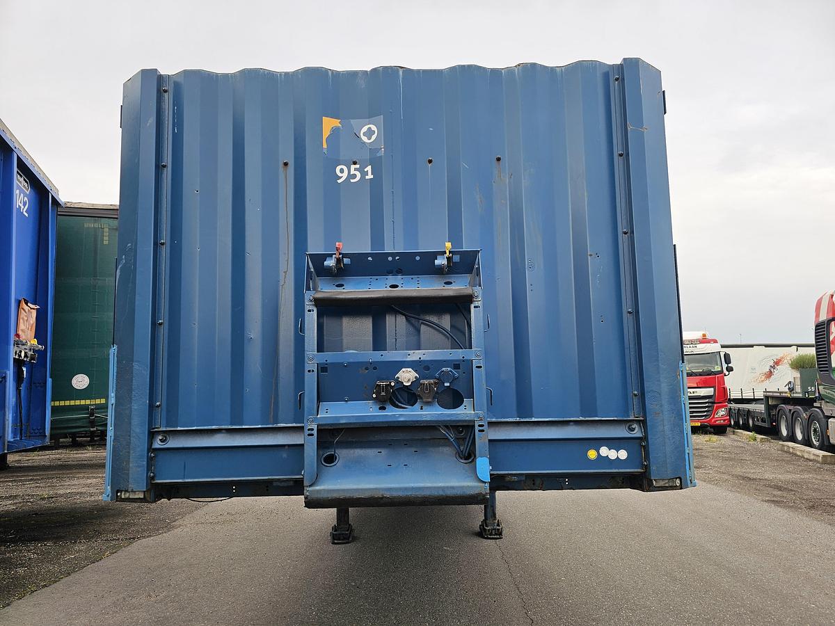 Gebruikt 2011 KRONE SD| FLATBED WITH ALUMINIUM SIDES|. BPW DRUM.