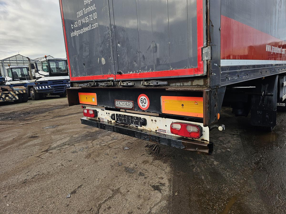 Gebruikt 2011 RENDERS ROC 12.18 N | 2 STEERING AXLES \ TUV BELGIUM 20/06/2026.