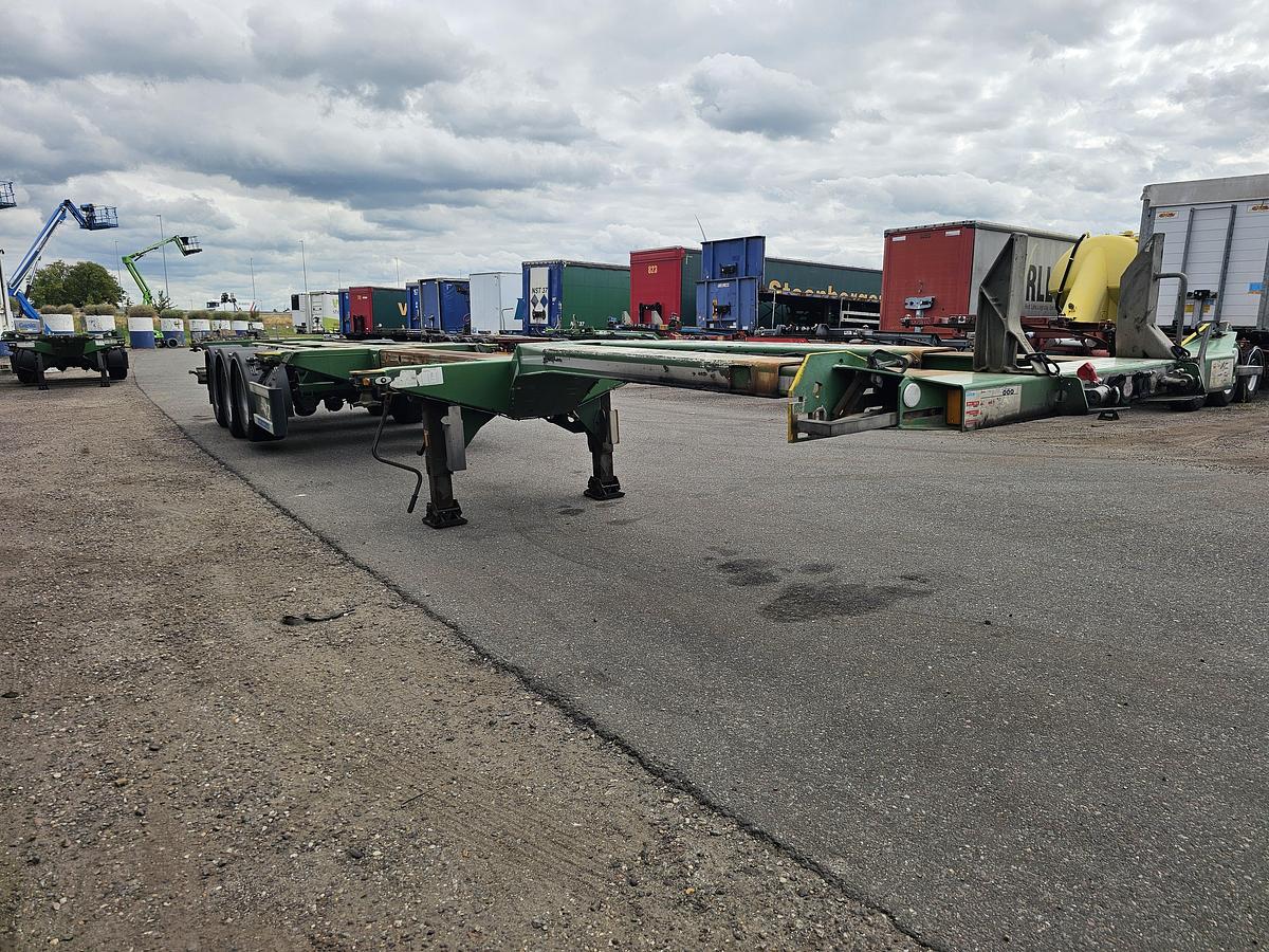 Gebruikt 2016 D-TEC FLEXITRAILER /all connections / 3 x extendible/apk,tuv/ 18-01-2027