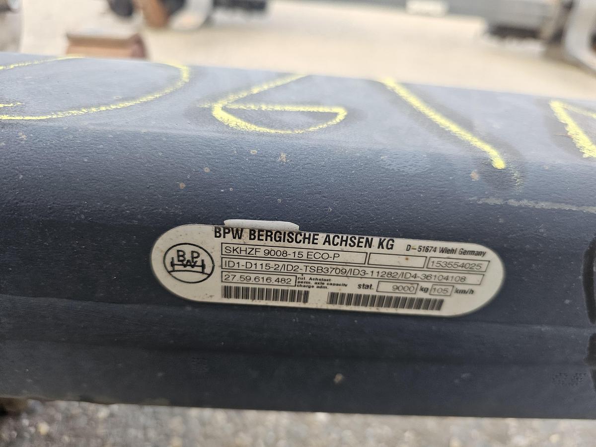 Gebruikt 2010 BPW SKHZF 9008-15 ECO P / MEGA AXLE / DISC