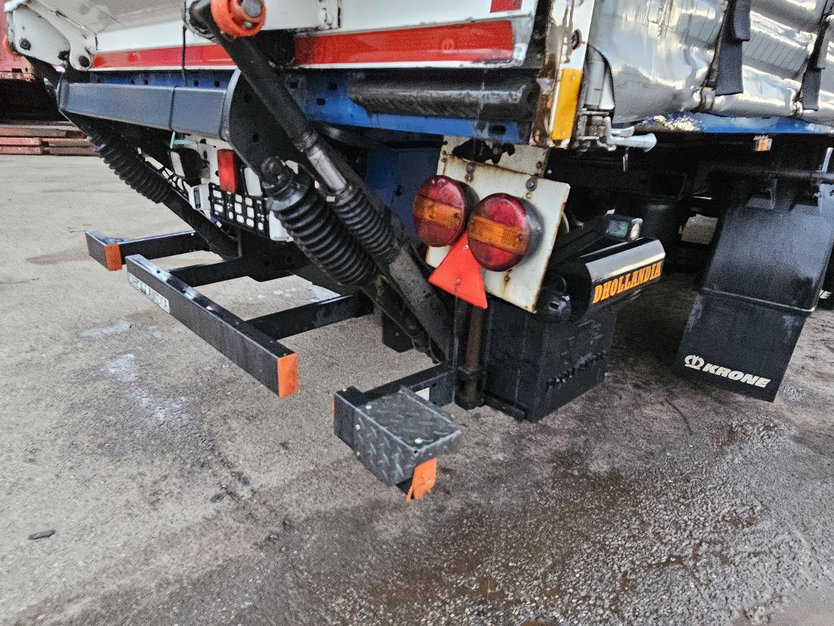 Gebruikt 2015 KRONE SZ| 2 AXLE CITY TRAILER | STEERING AXLE. BPW DISC. LOADING LIFT. TUV BELGIUM 18-06-2026