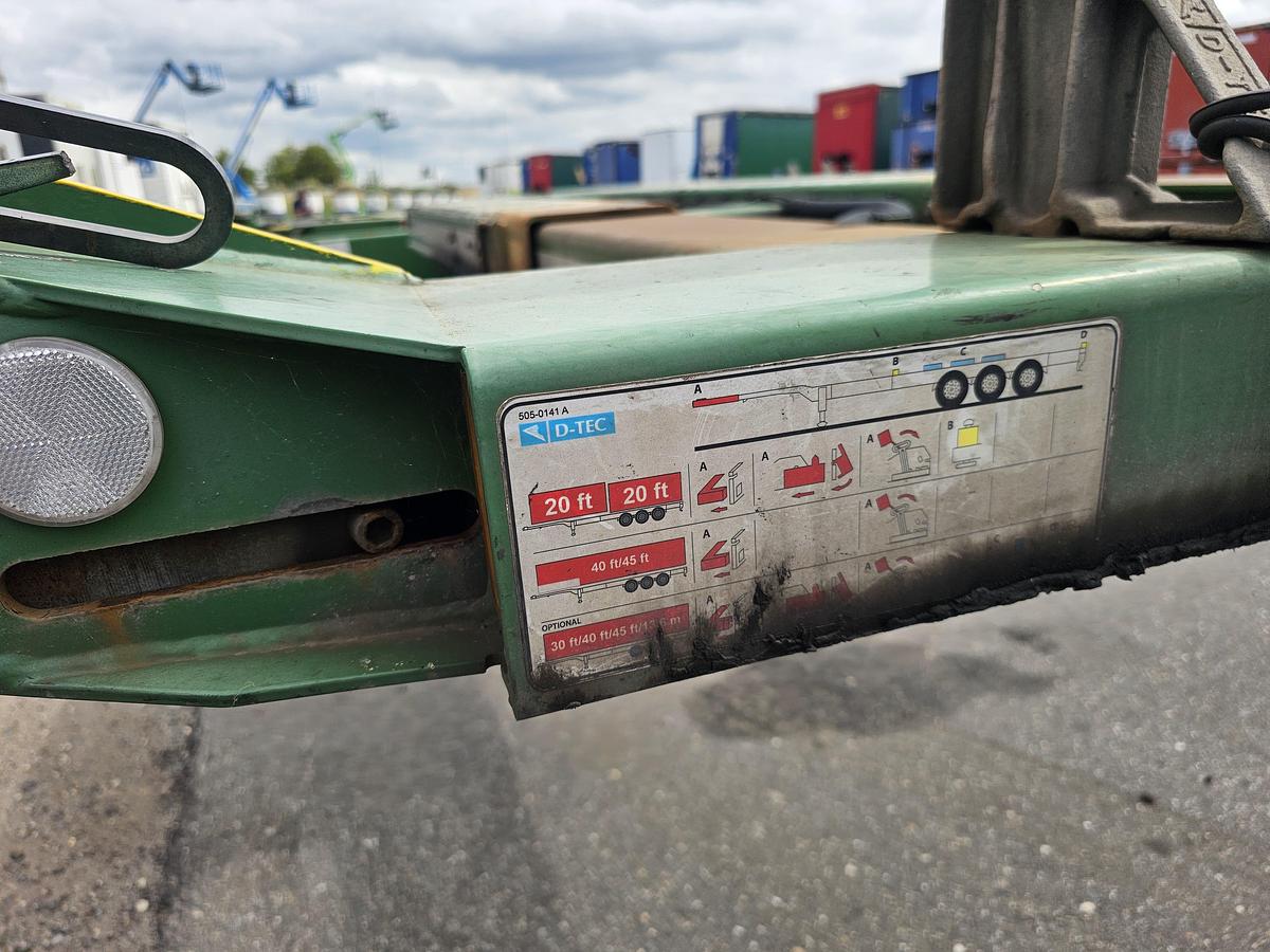 Gebruikt 2016 D-TEC FLEXITRAILER /all connections / 3 x extendible/apk,tuv/ 18-01-2027