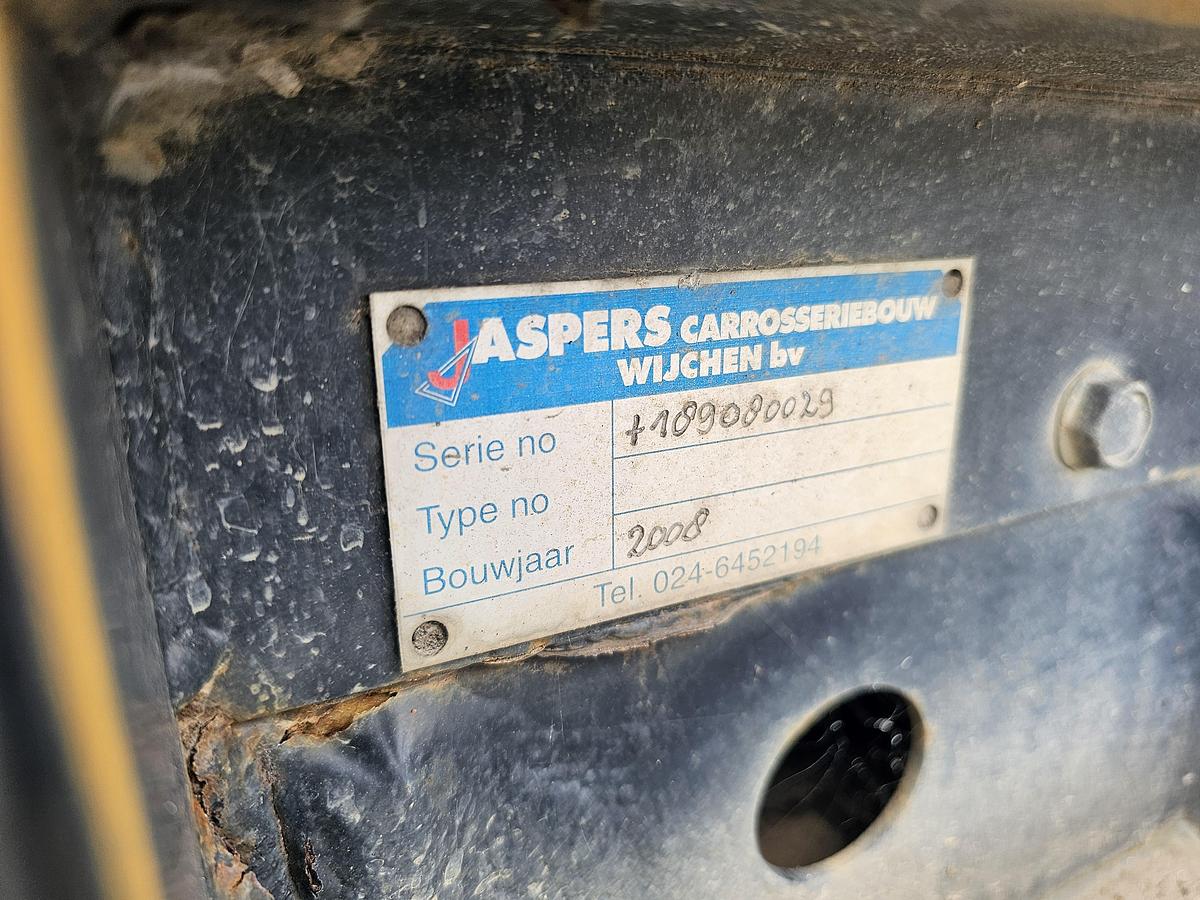 Used 2009 PACTON TBD344 | STEERING AXLE | HOLLAND TRAILER |HEAVY DUTY| TUV/ APK 20-1-2026.