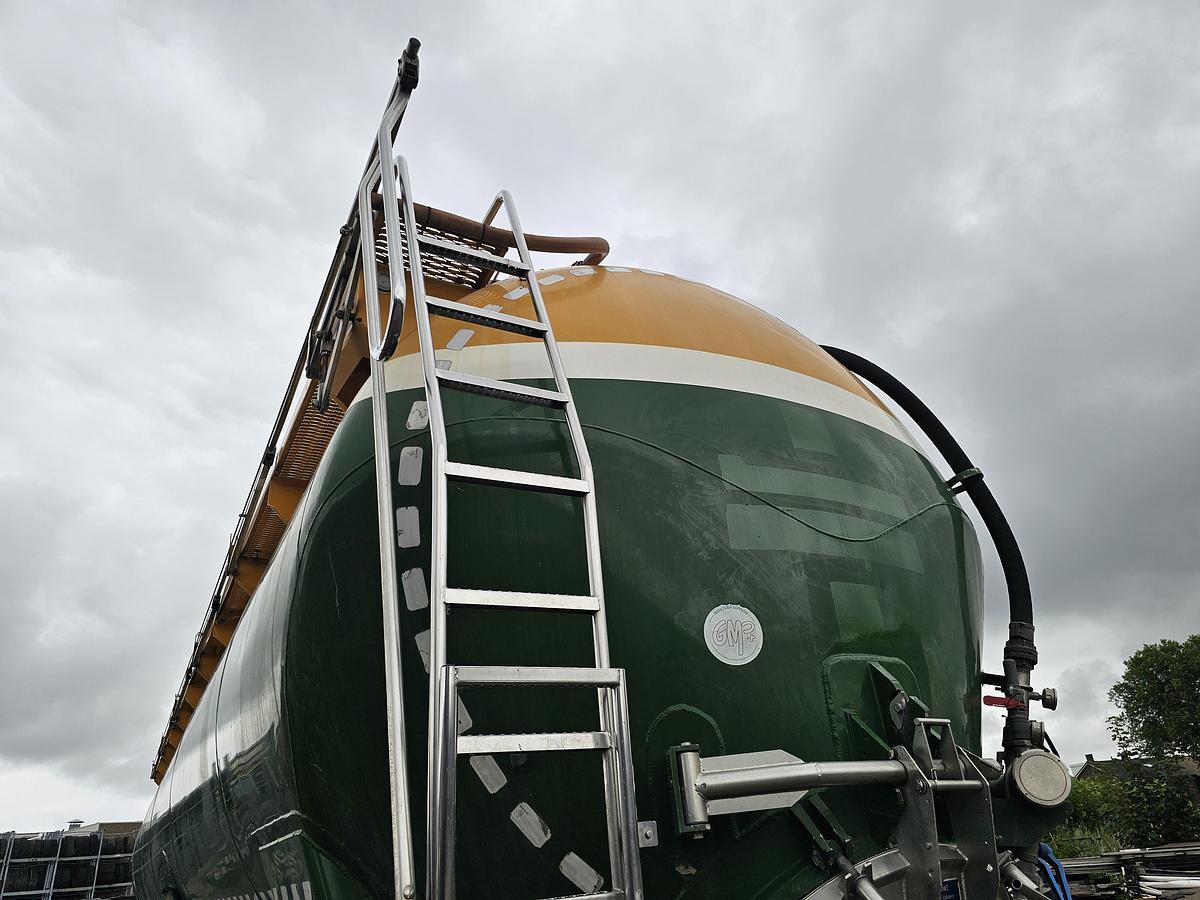 Used 2008 FELDBINDER KIP 63.3 |ALUMINIUM TIPPER | 6500 KG| 63 M3 | SAF DISC.