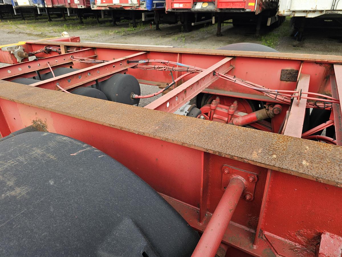 Used 2003 GROENEWEGEN 45 CC-16-27 TUN | 45 ft 40 ft 2 x 20 fFT | dutch chassis | bpw drum.