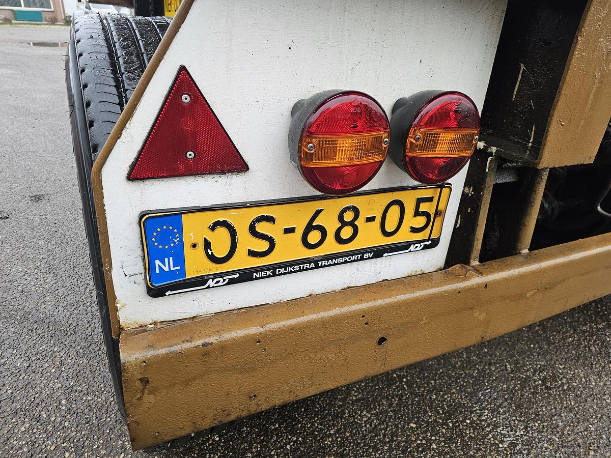 Gebruikt 1973 PACTON 2126 C-2 | 20 FOOT| BLADGEVEERD|DOUBLE TIRES| BPW DRUM.