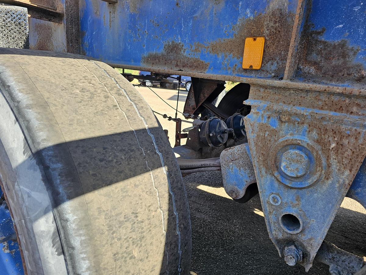 Gebruikt 1984 FLANDRIA OP 3/32T STEEL SUSPENSION / 15 CM BPW DRUM AXLES/ TWISLOCKS 40 FT 2 X 20 FOOT.