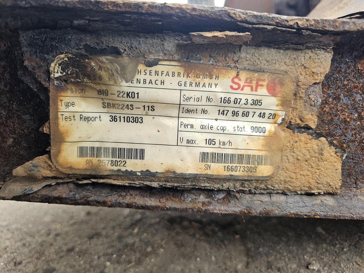Gebruikt 2005 SAF B19-22K01 TRAILER AXLE DISC