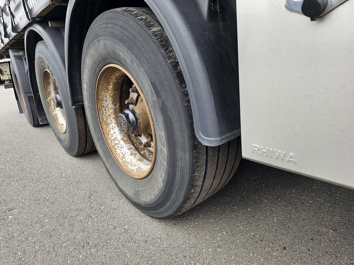 Used 2009 PACTON TBD344 | STEERING AXLE | HOLLAND TRAILER |HEAVY DUTY| TUV/ APK 20-1-2026.