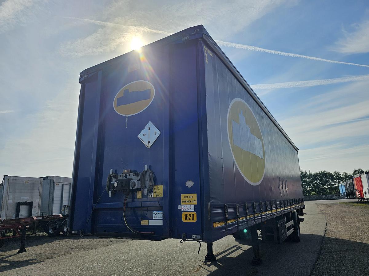 Used 2012 PACTON TBD.122 | SINGLE STEERING AXLE |UNDER SLIDING LOADING LIFT + BATTERIES| DAF DISC| APK /TUV 6-12-2025