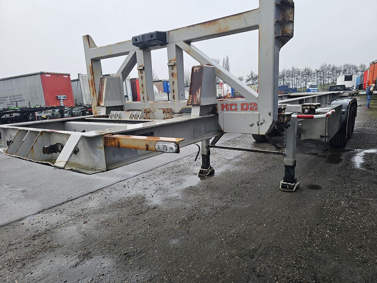 Gebruikt 1984 PACTON 3139 C-3 K | 30 FOOT | STEEL SUSPENSION | BPW DRUM.