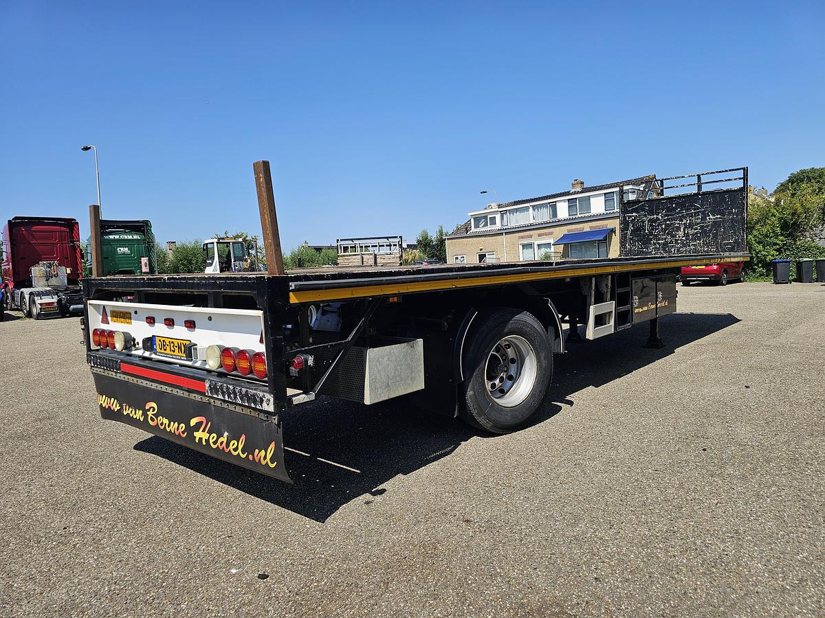 Used 1990 CONTAR B 1010 LDS| STEERING AXLE| BPW DRUM | HOLLAND TRAILER .