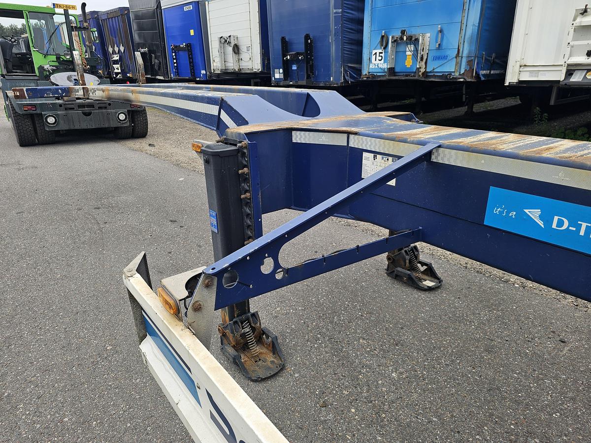 Gebruikt 2015 D-TEC VCC-01 / 45 FOOT CONTAINER CHASSIS / VALKX AXLES.