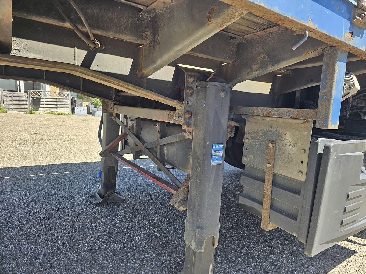 Gebruikt 2004 PACTON t4-001 / 4 AXLE TRAILER /2 LIFT AXLES /2 STEERING AXLES/ INCL CRANE KENNIS 14 TON MOVEBAL.